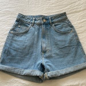 Zara denim shorts